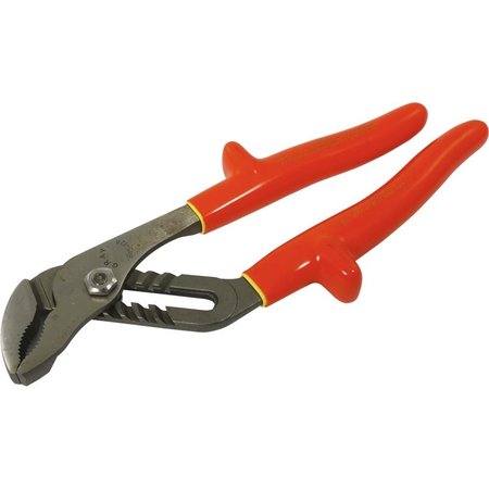 GRAY TOOLS 12-1/2" Tongue & Groove Slip Joint Pliers, 1-1/2" Jaw, 1000V Insulated B45-12A-I